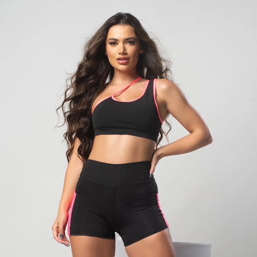 Conjunto Fitness Short + Top